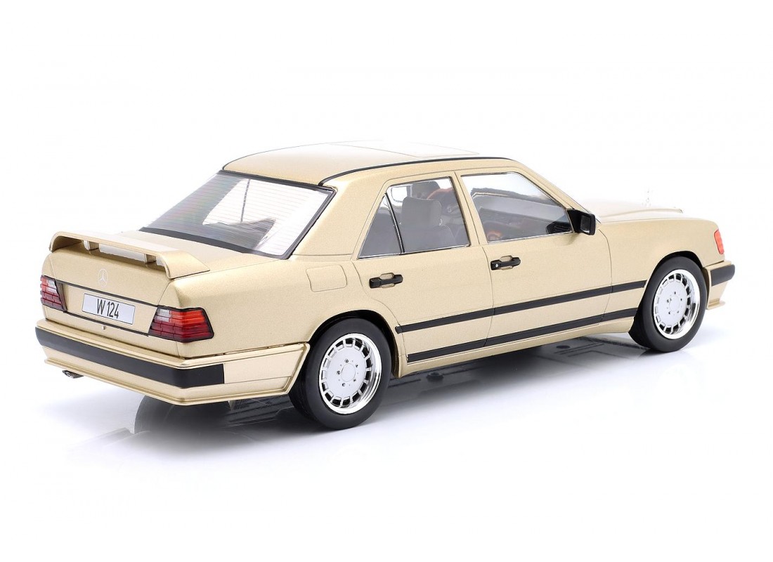 MCG 1/18 Mercedes Benz W124 Tuning Black Metallic Diecast