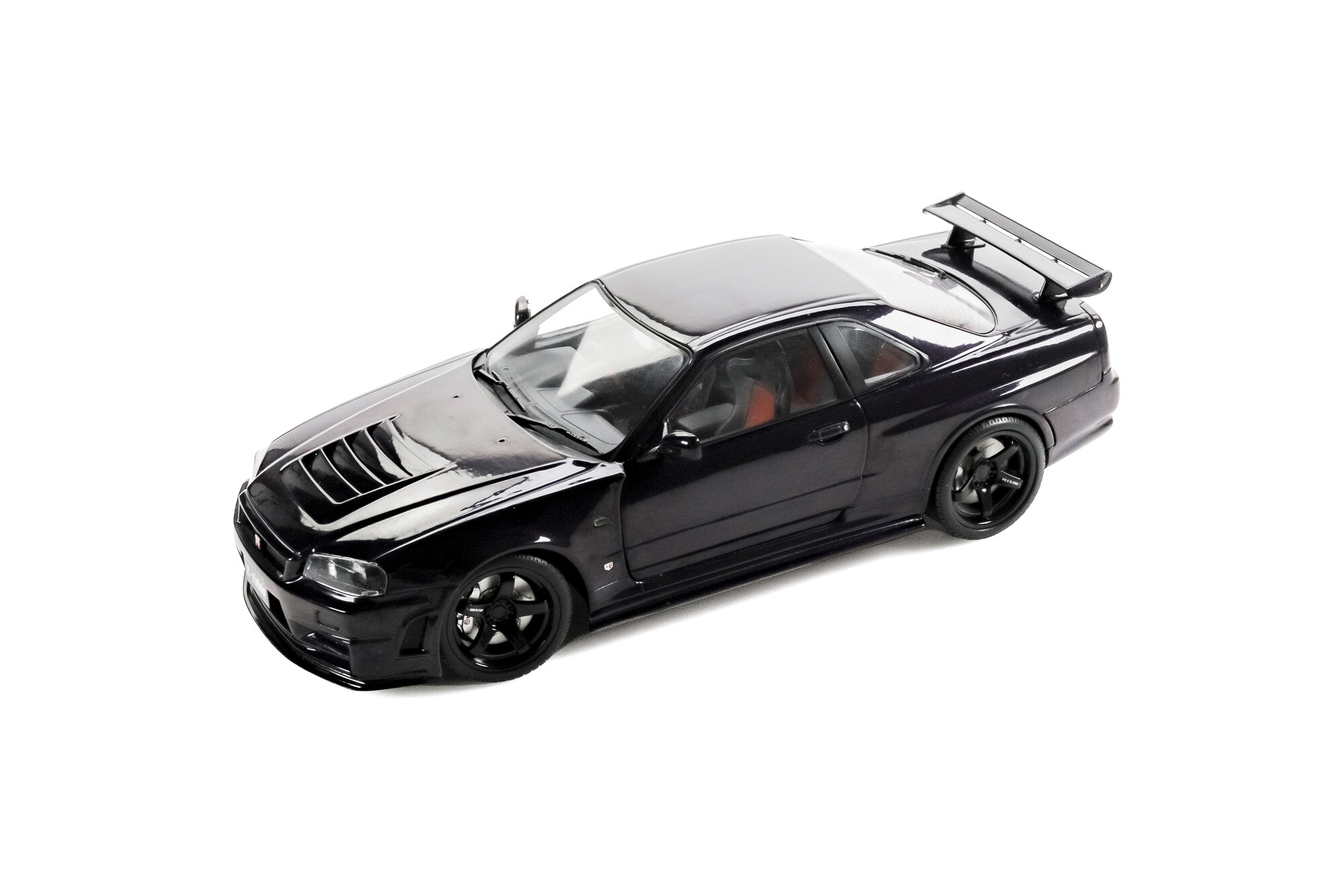 NISSAN SKYLINE GT-R (R34) Z-TUNE 1999 PURPLE | Modelsnavigator.com
