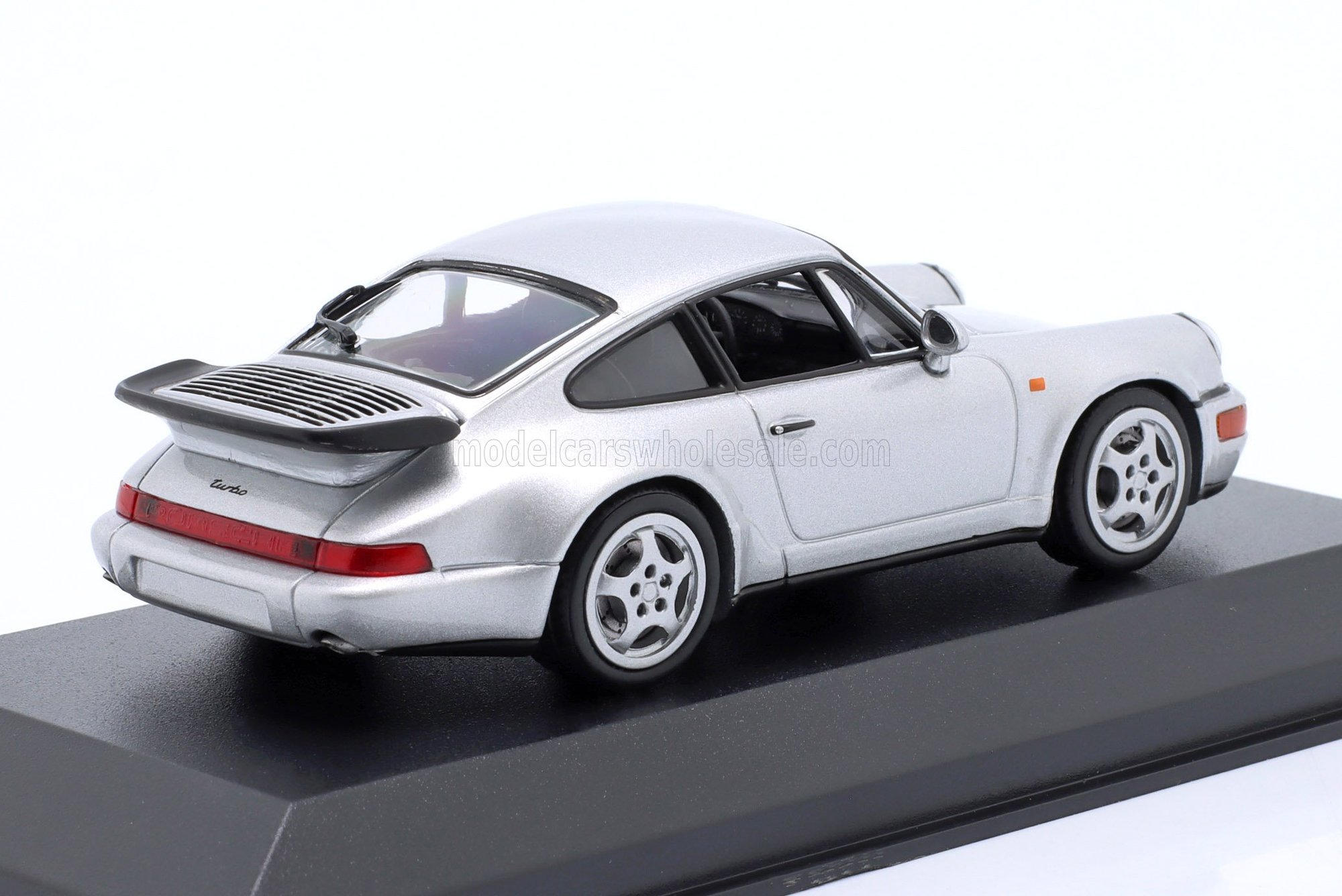 PORSCHE - 911 964 TURBO COUPE 1990 - SILVER
