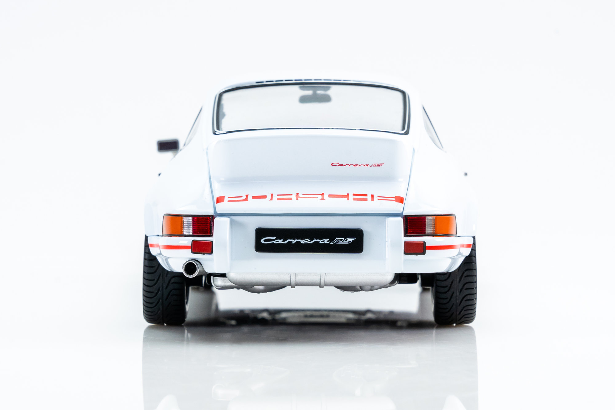 Car Porsche 911 Carrera RS, white/red, 1973 Car Porsche 911 Carrera RS, white/red, 1973
