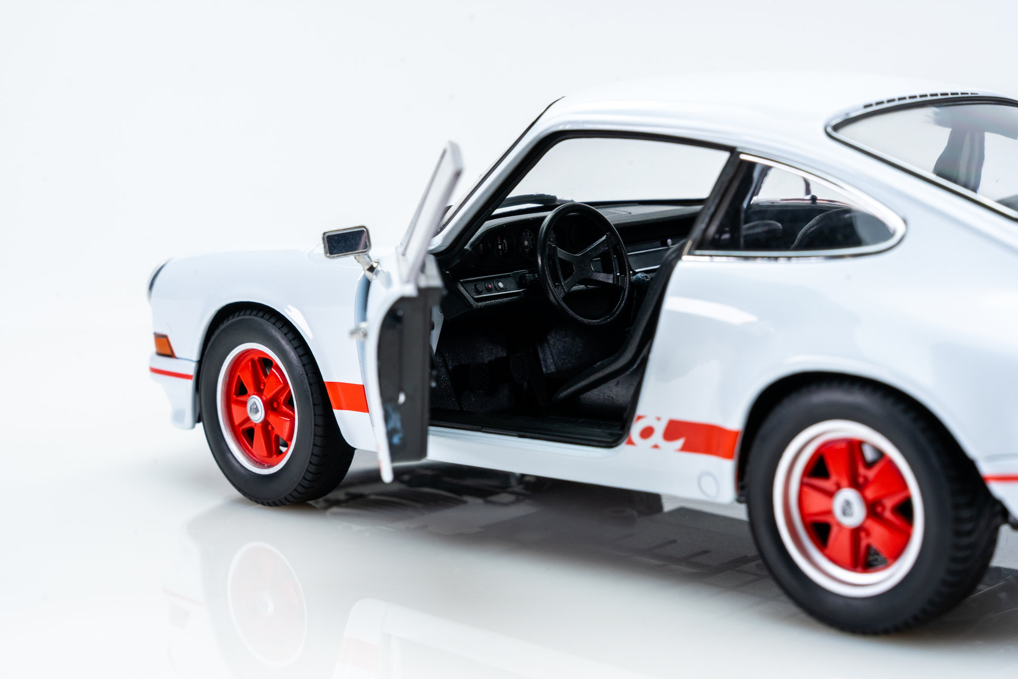春のコレクション Car Porsche 911 Carrera RS, white/red, 1973 ウェリー
