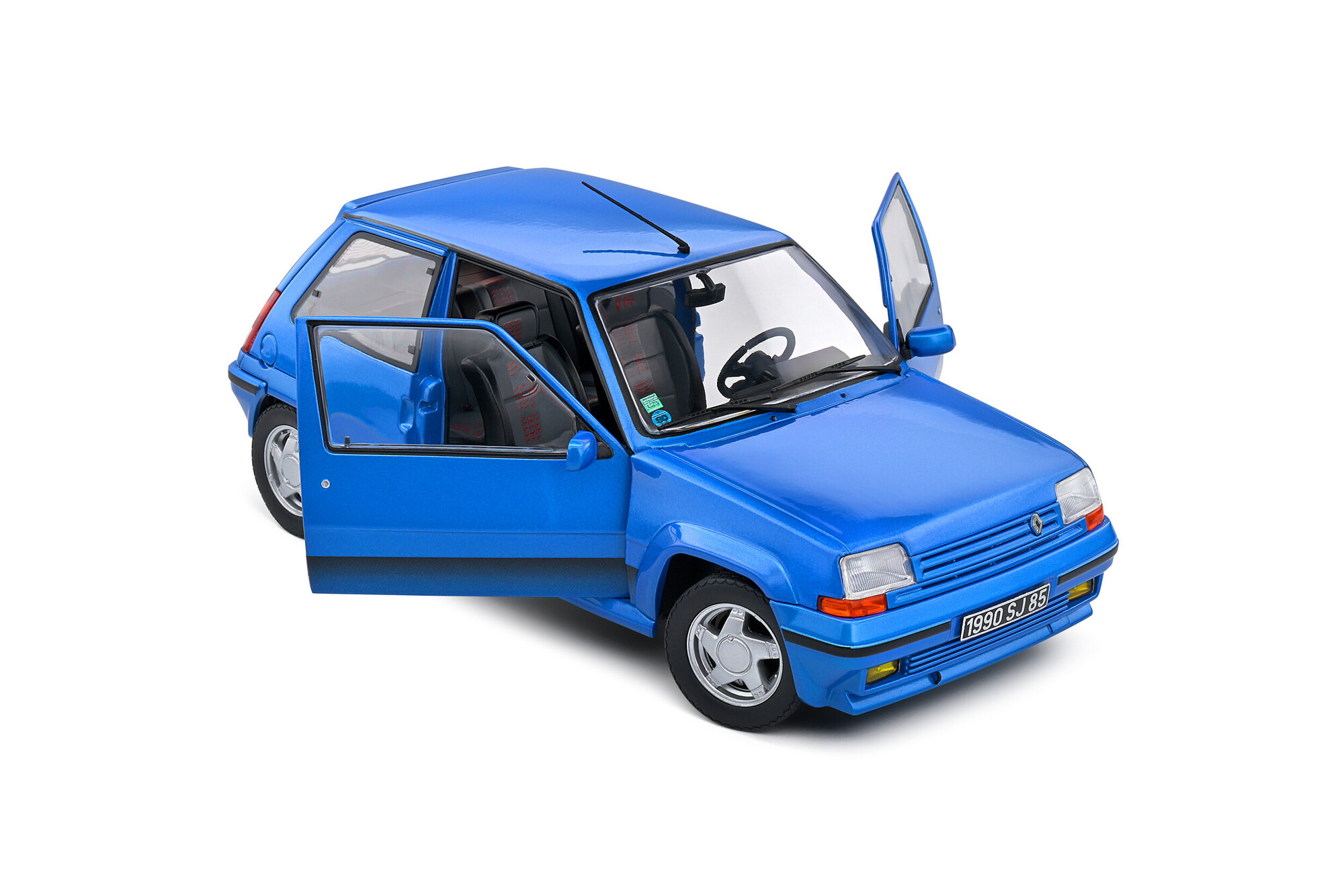 Modèle Réduit Renault 5 GT Turbo MK2 1989 - Bleu, Marque Solido, Neuf