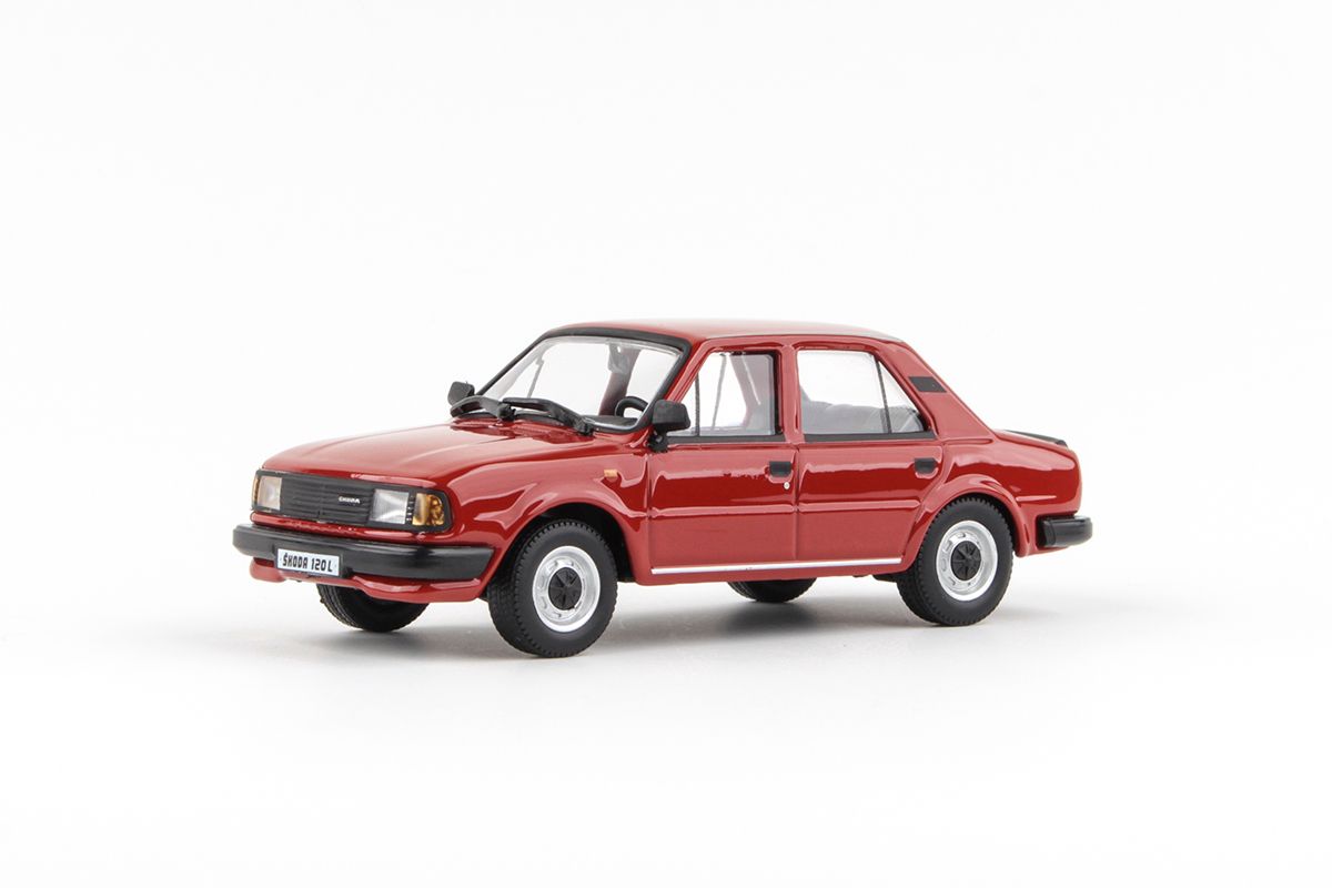 Skoda 120L (1984) - Earth Red | Modelsnavigator.com