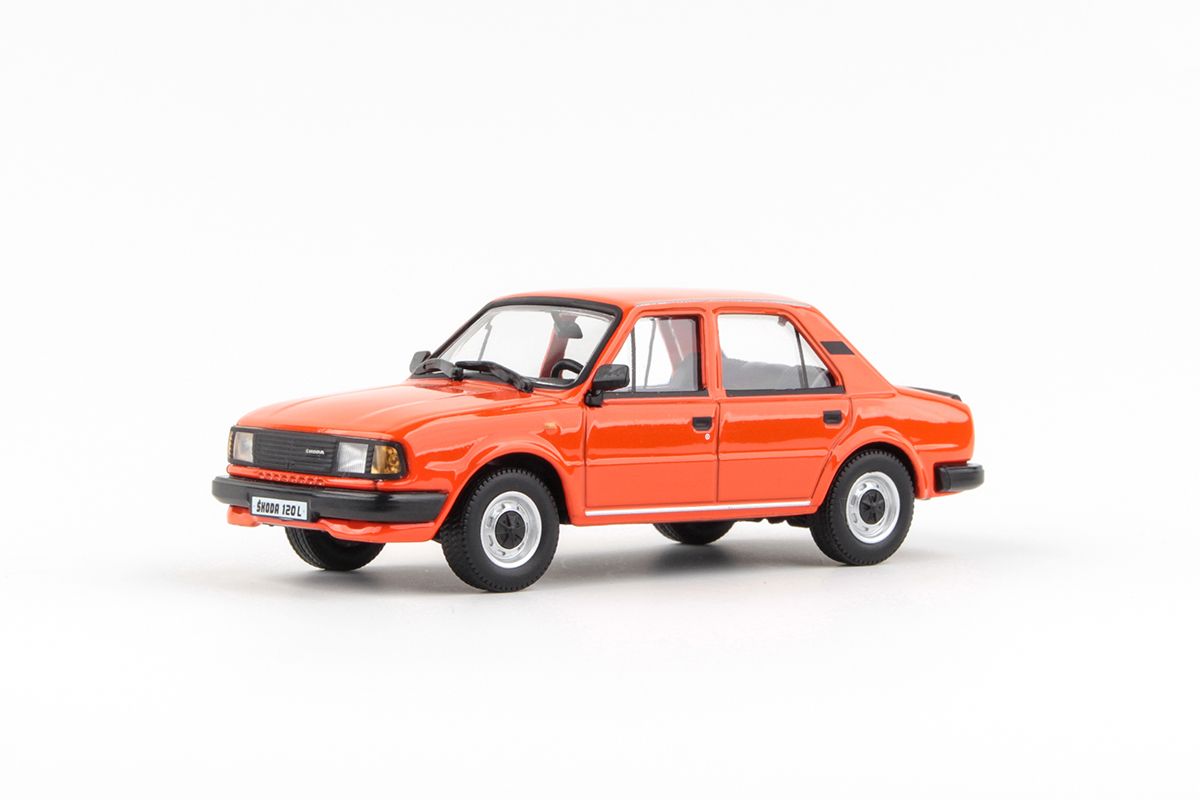 Škoda 120L (1984) - Oranžová farba | Modelsnavigator.com