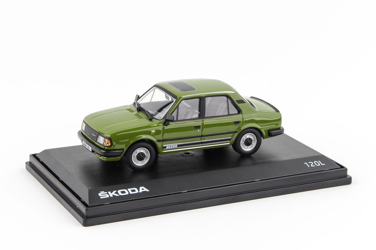 Škoda 120L (1984) - Green Olive | Modelsnavigator.com