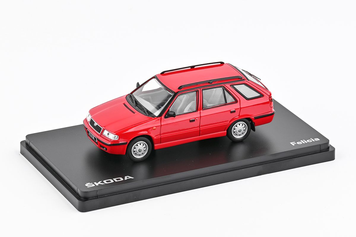 1:43 Abrex Skoda Felicia Combi Policia 1998 - Modèle Station Wagon, Neuf