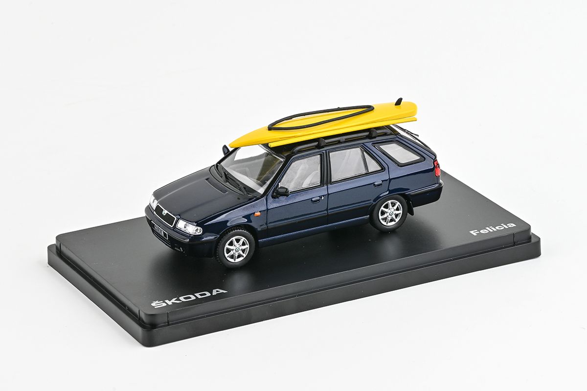 Škoda Felicia FL Combi 1998, Blue Deep Metallic | Modelsnavigator.com