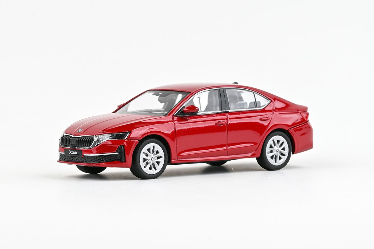 Skoda Octavia IV FL (2024) Red Velvet Metallic | Modelsnavigator.com