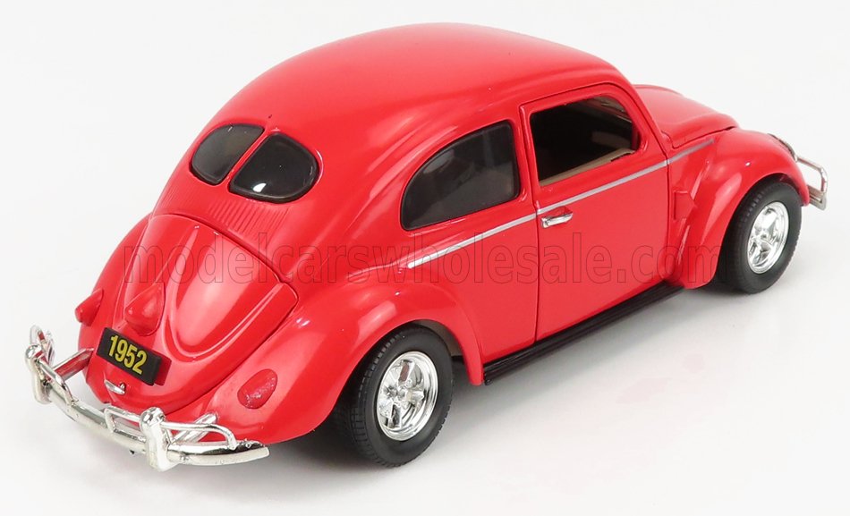 VOLKSWAGEN - BEETLE MAGGIOLINO DELUXE 1951 - RED