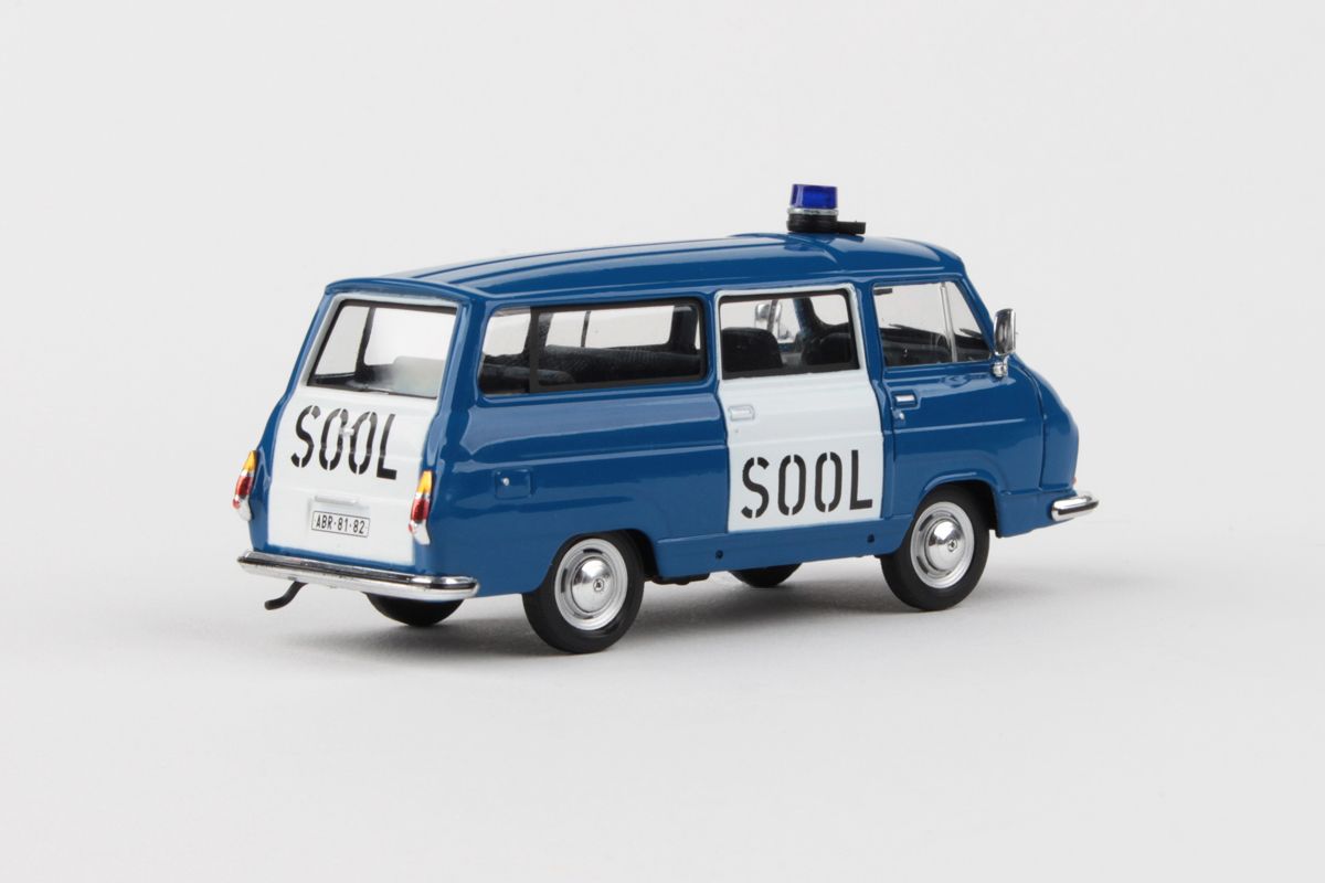 Skoda - 1203 Minibus Sécurité Civile 1974 - Abrex - 1/43 - Autos