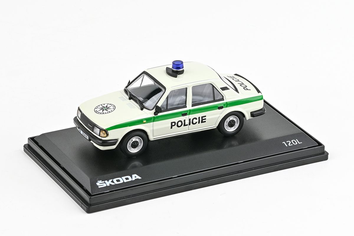 Škoda 120L ミニカー 10台セット 1/72 Škoda 120L (1984) - Czech Police | Modelsnavigator.com