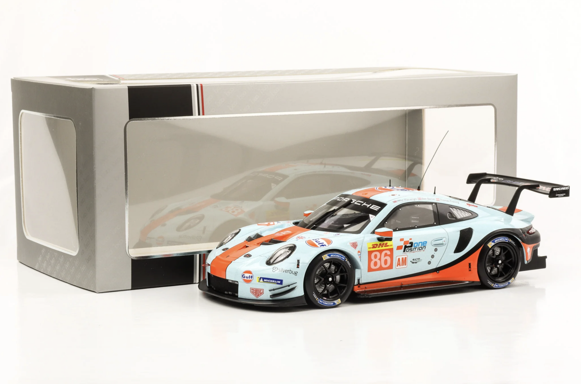 WEC 2018, Fuji (J), Porsche 911 RSR, Gulf Racing (#86), Ben