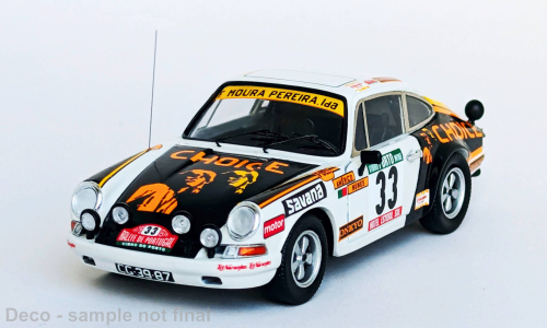 Porsche 911 S #82 Rallye Portugal 1970 – Miniature 1/43 Trofeu, Neuf En Résine