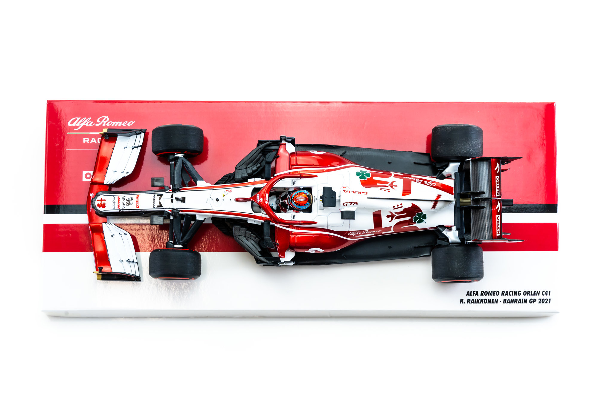 ALFA ROMEO - F1 C41 TEAM ORLEN RACING N 7 BAHRAIN GP 2021