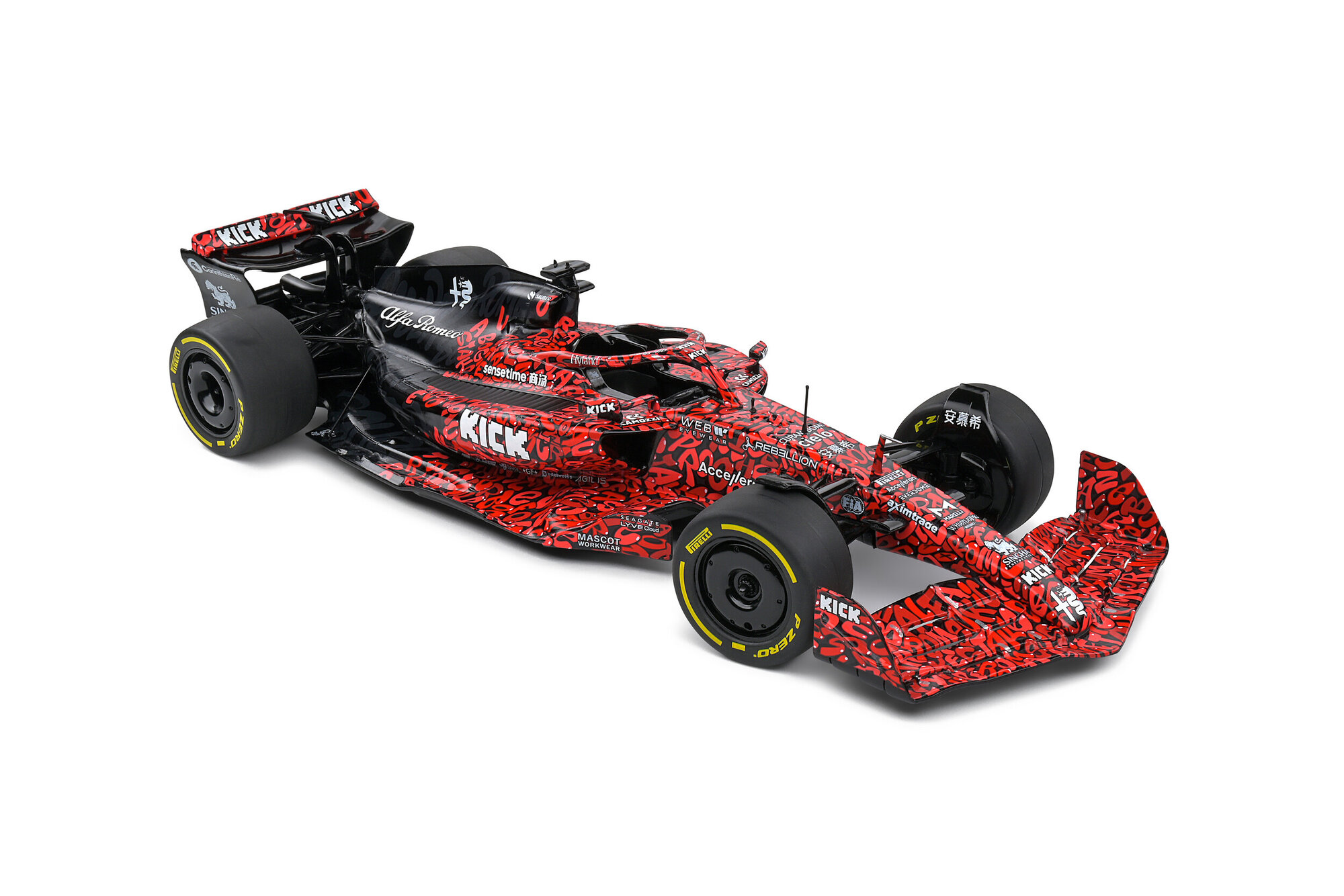 ALFA ROMEO F1 C43 TEAM KICK BOGGIE ART N 0 SEASON 2023 | Modelsnavigator.com