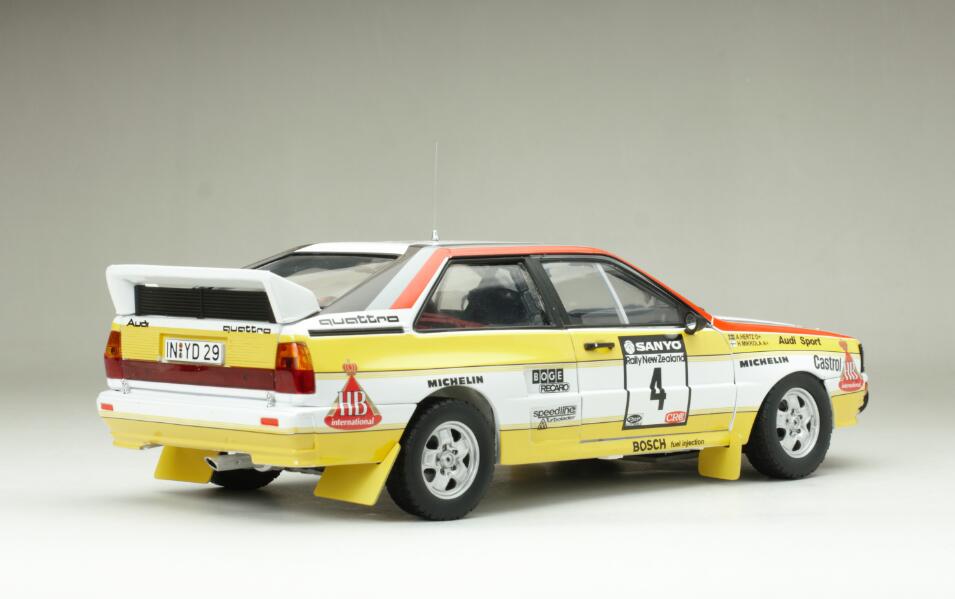 Audi Quattro A2, No.4, H. Mikkola/A. Hertz, 1984 Audi Quattro A2, No.4, H. Mikkola/A. Hertz, 1984