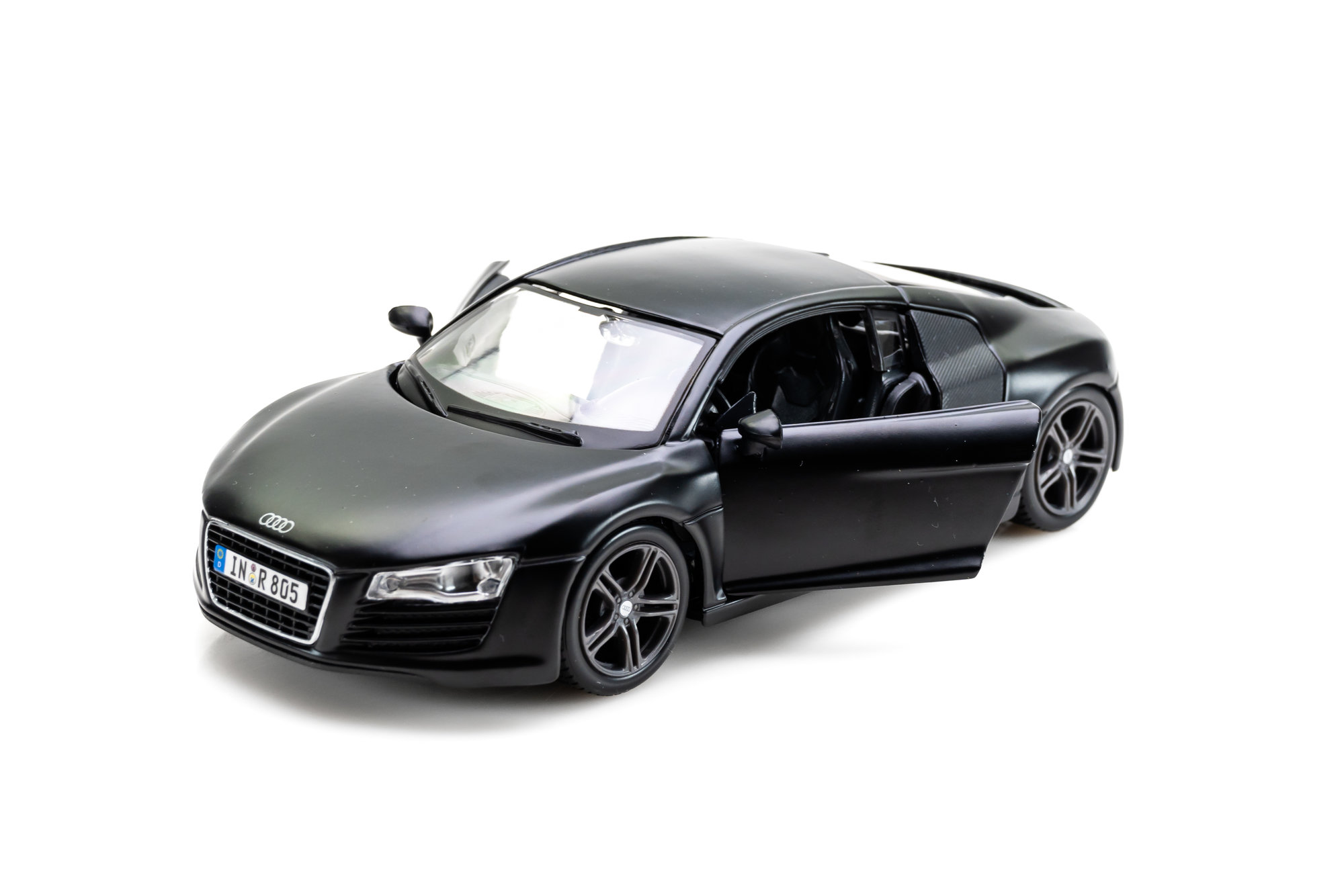 Audi R8 V8 (mate black) | Modelsnavigator.com