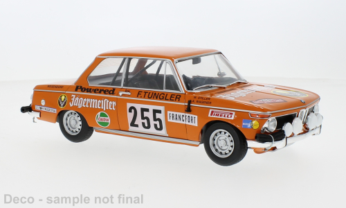1/18 Autoart BMW 2002 Rally Monte Carlo 1973 #255
