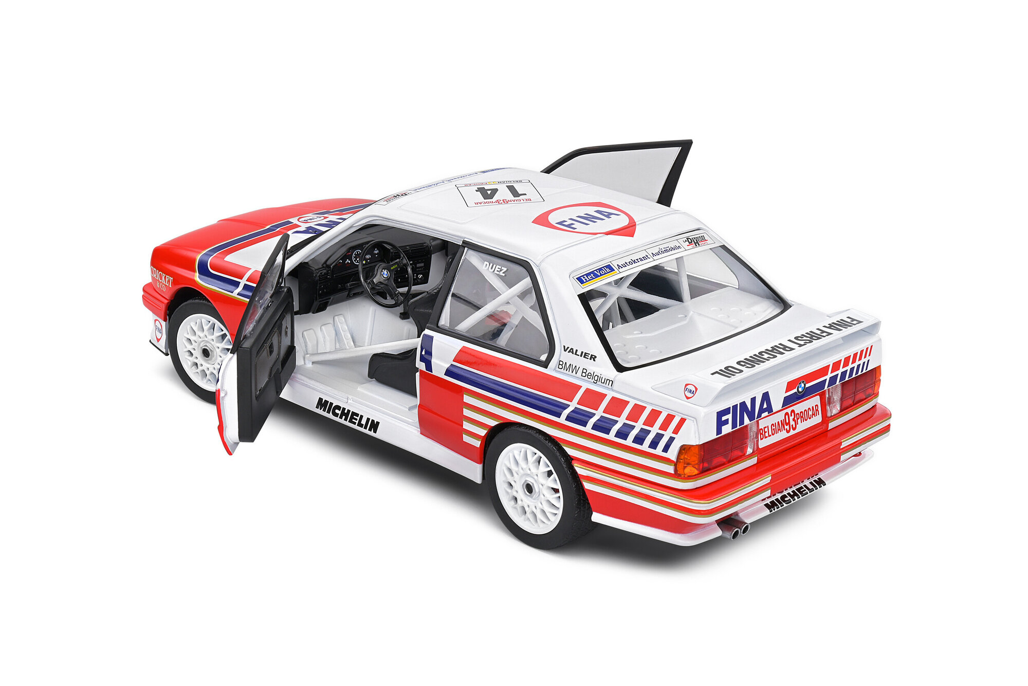 BMW M3 E30 Belgian procar 1993 ミニチャンプス43 Minichamps 1/43 E30 M3 Belgian Procar | This Group-A BMW E30