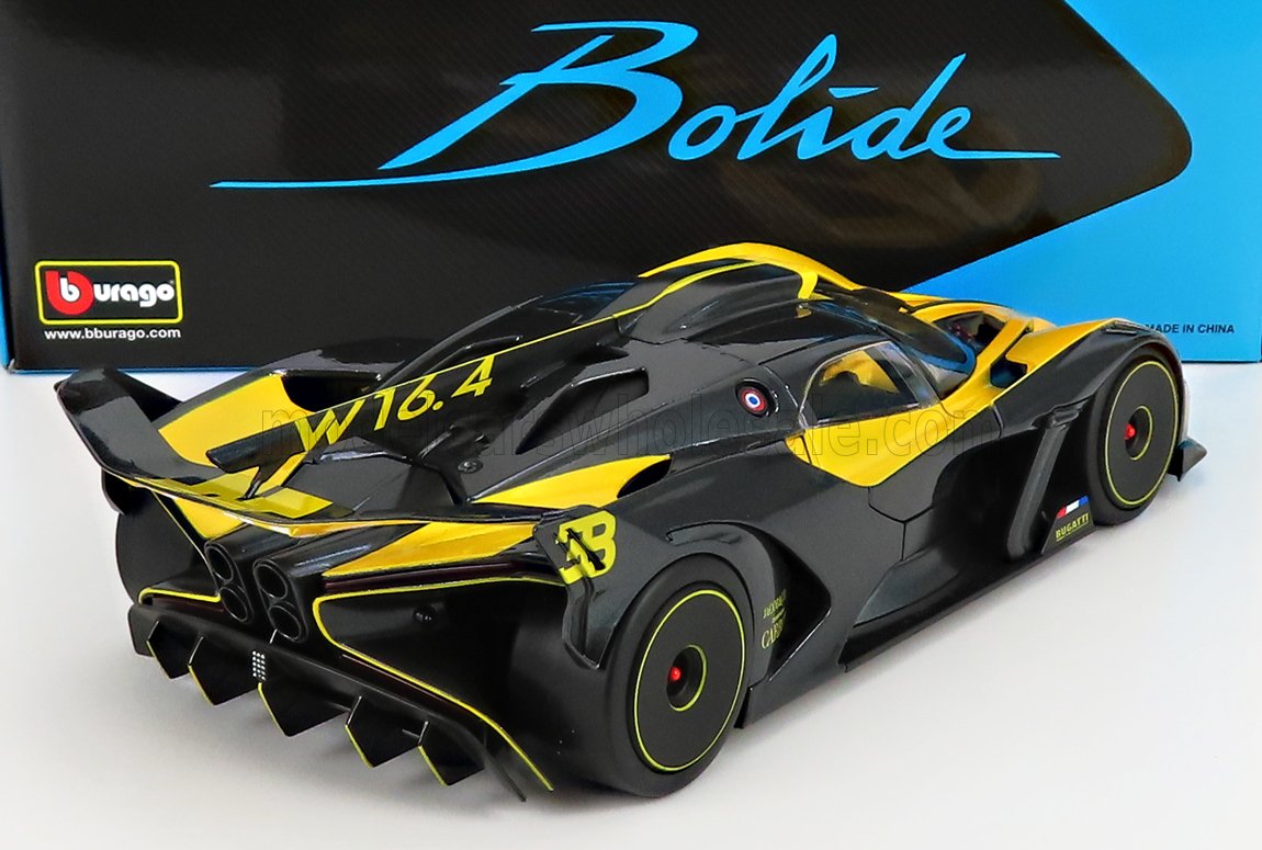 BUGATTI BOLIDE W16 8.0 FOURTURBO 1850hp 500km/h 2020