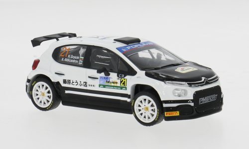 ixo 1/43 Citroen C3 Rally2 #21 N.グレアジン Citroen C3 Rally2, Rally WM, Rally Japan, 2024, #21