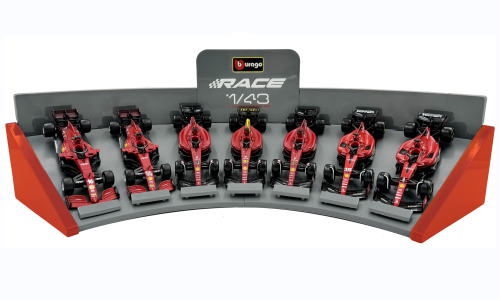 ファッションの Ferrari 7 pieces Set, formula 1, SF-21, F1-75, SF-23 ミニカー