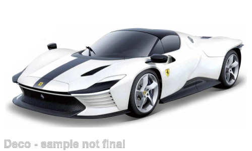 Ferrari Daytona SP3, white/black | Modelsnavigator.com