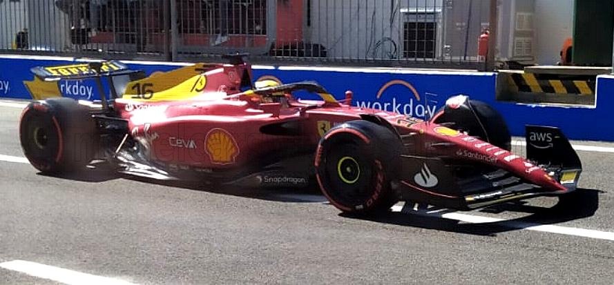 FERRARI - F1-75 SCUDERIA FERRARI N 16 2nd MONZA GP ITALY (POLE 