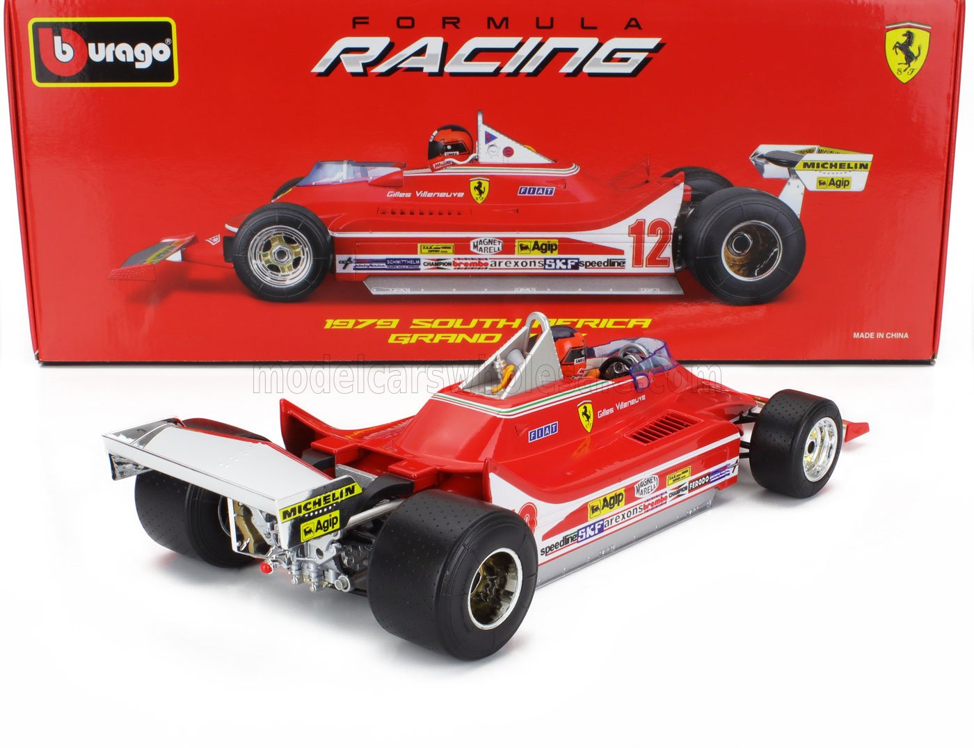 FERRARI F1 312T4 N 12, 1979 GILLES VILLENEUVE | Modelsnavigator.com