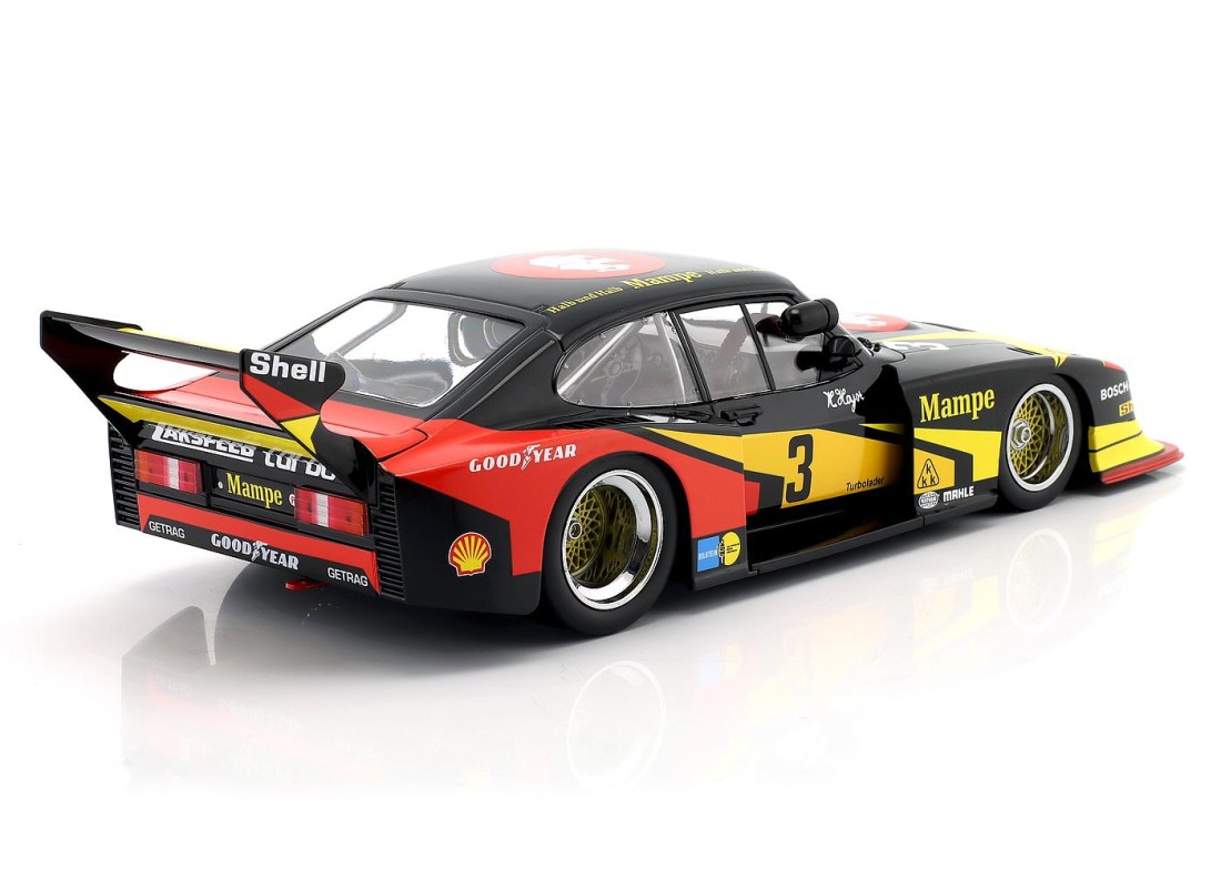 Capri Zakspeed Gr.5 ミニカー 1978 1:24 Ford Zakspeed Turbo Capri Gr.5 Wurth - 24329 | TAM24329