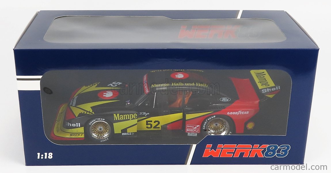 FORD CAPRI TURBO Gr. 5 Mampe Hans Heyer DRM 1978 Minichamps 1:18 OVP Limited EUR 229,00 - DE