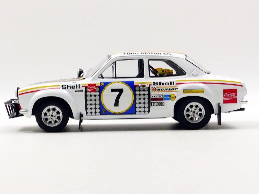 ミニカー　1/18 Ford Escort MK 1 RS 1600 Winner Safari Rally 1972 Shell #7(ホワイト×ブラック) [T9-1800132] FORD ENGLAND - ESCORT RS 1600 MKI N 7 WINNER RALLY SAFARI