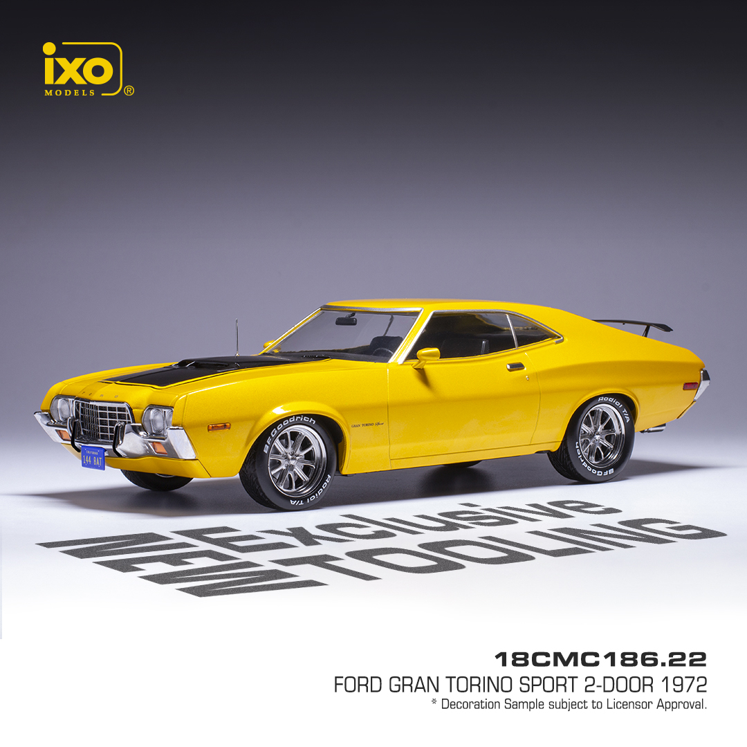 Ford Gran Torino Sport, yellow, 1972 | Modelsnavigator.com