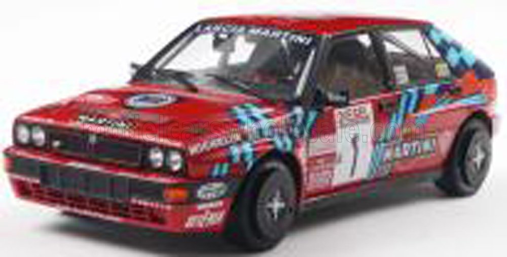 Laccia Delta Integrale マルティニ•ランチア ビアシオン Lancia Delta HF raced by two-time WRC champ Miki Biasion