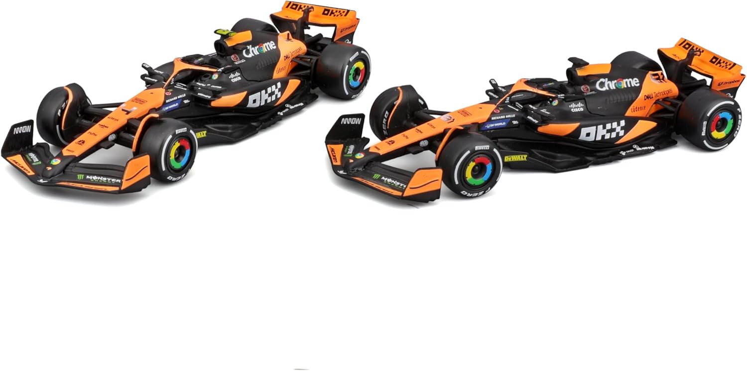 Mielno 800% シクレ2体セット Set 2x McLaren MCL38 Miami Grand Prix 2024 | Modelsnavigator.com