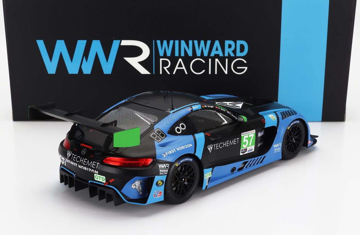 Mercedes AMG GT3 Evo #57 Winward Racing 24h Daytona 2021 1