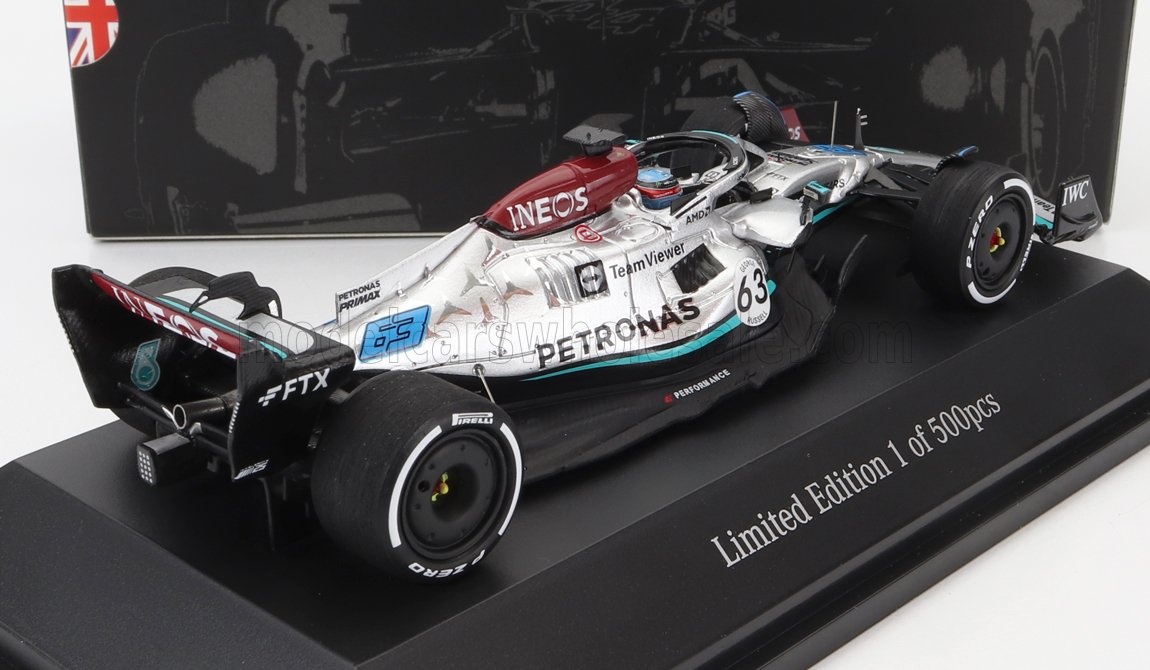 MERCEDES GP - F1 W13E BELGIUM GP 2022 GEORGE RUSSEL