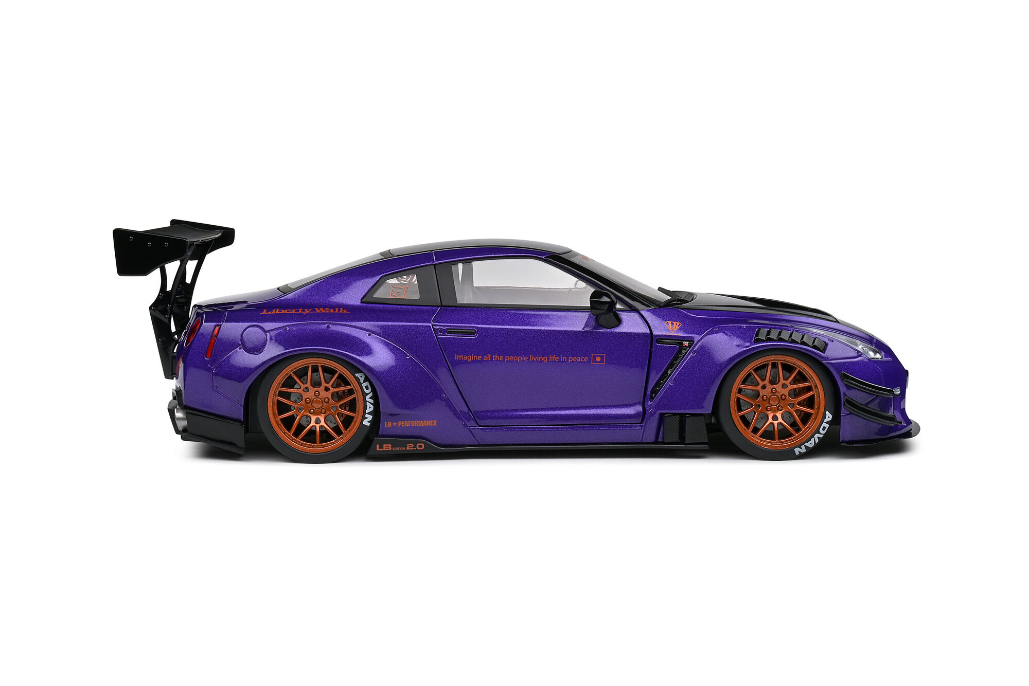 1/64 CM MODELS LB Silhouette GTR35 Pink - LB-ONLINE STORE