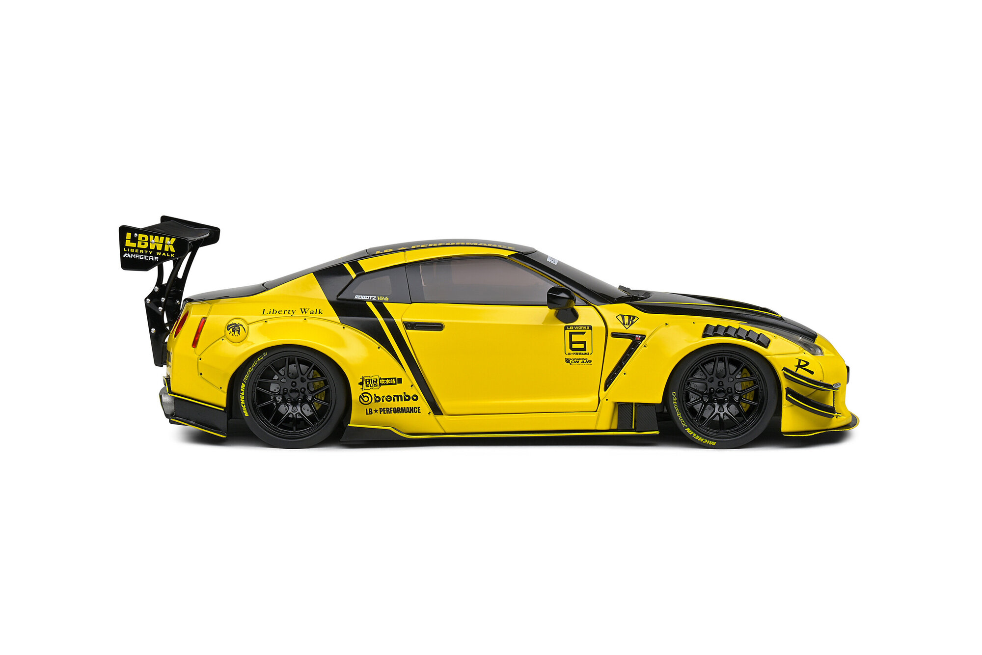 Liberty Walk ライトブルー1/18 KPGC10（356/360） 1/18 GT Spirit NISSAN R35 GT-R LB Performance Liberty Walk