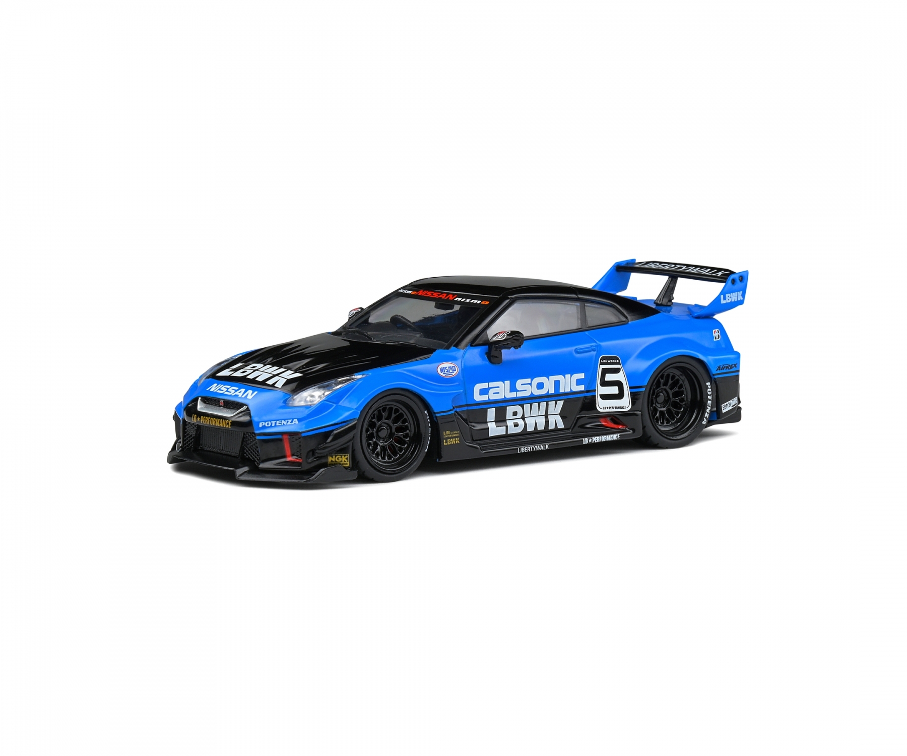 最新発見 R35 GTR Nissan Calsonic Modelsnavigator.com | Blue - ミニカー