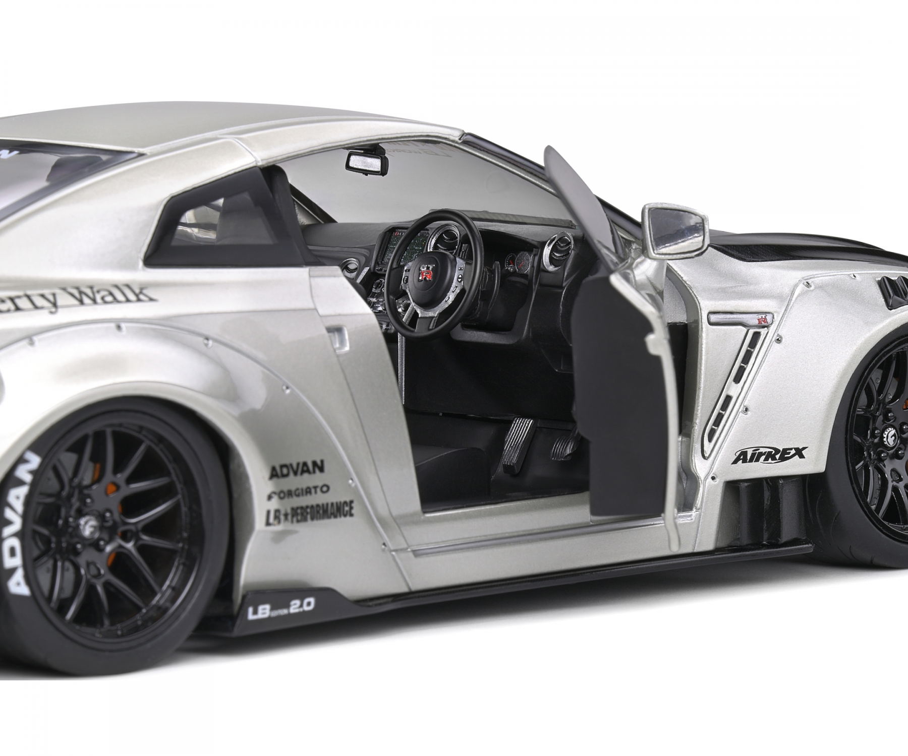 Nissan GTR R35 LB Performance - gray | Modelsnavigator.com