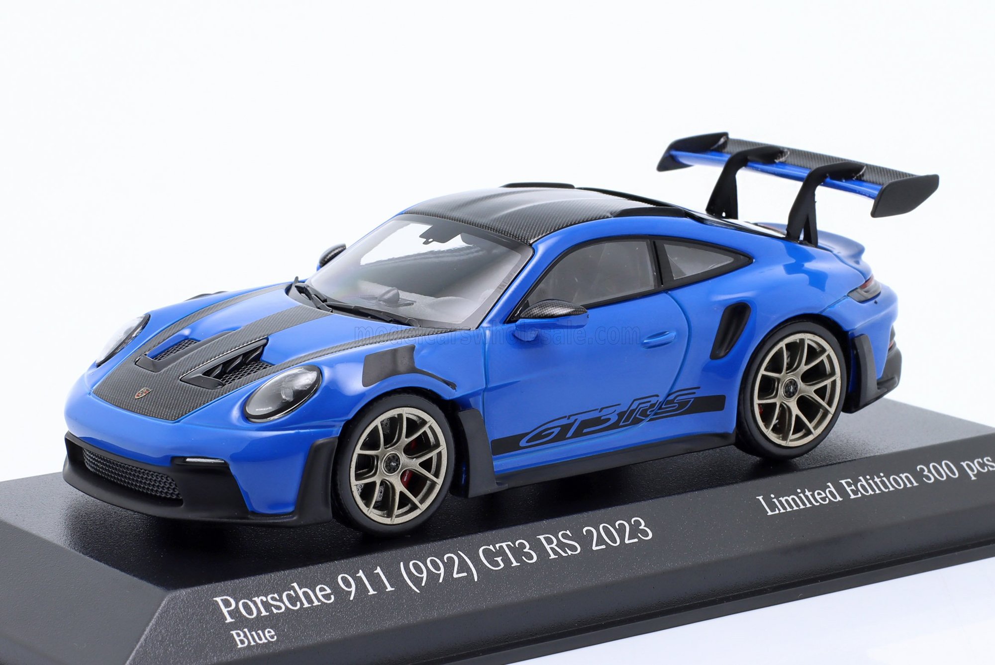 Car.tima PMA 1/43 Custom Porsche 911 GT3 RS (991) Miami blau