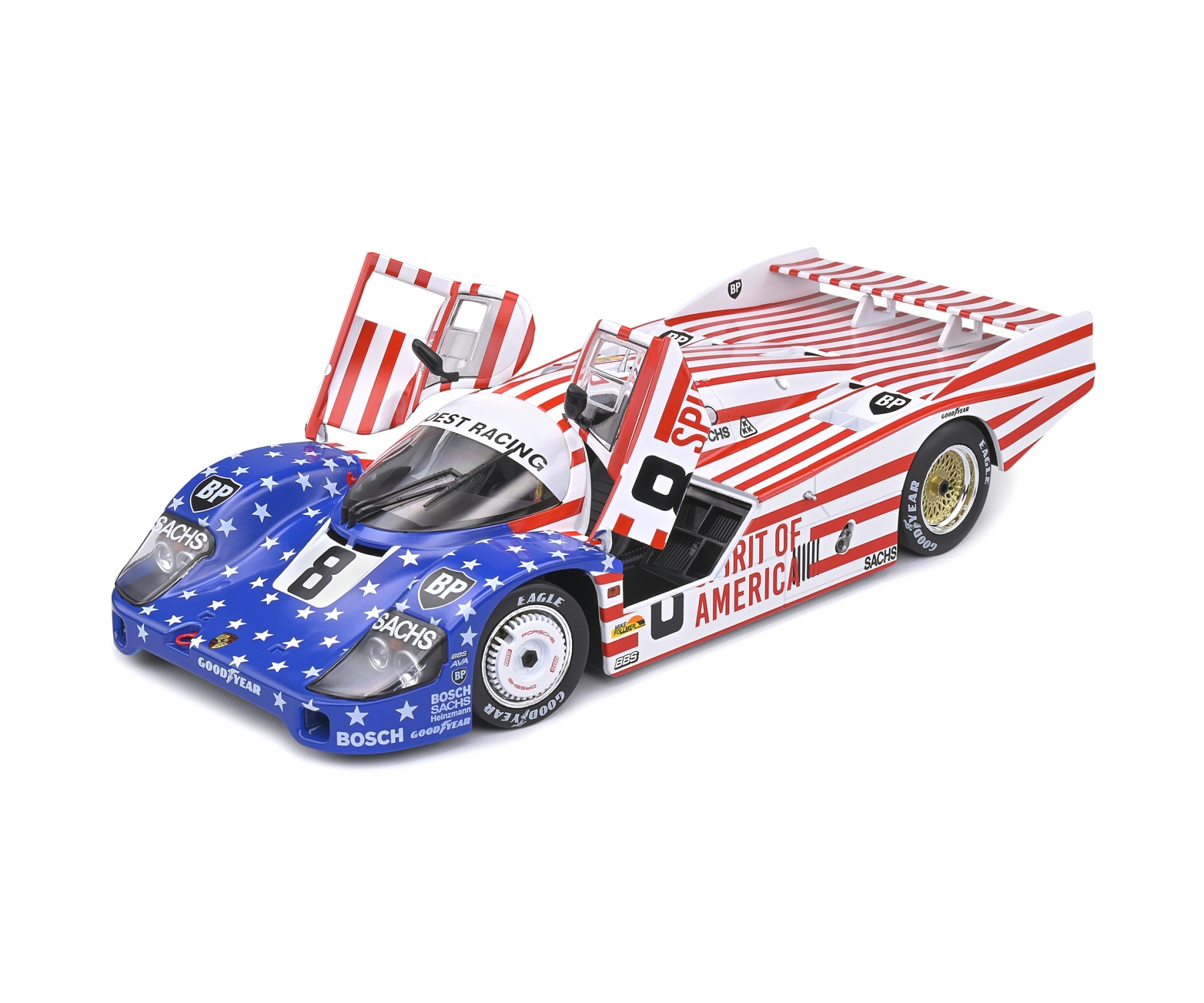 Porsche 956LH RHD Right Hand Drive #8 Follmer Morton Miller