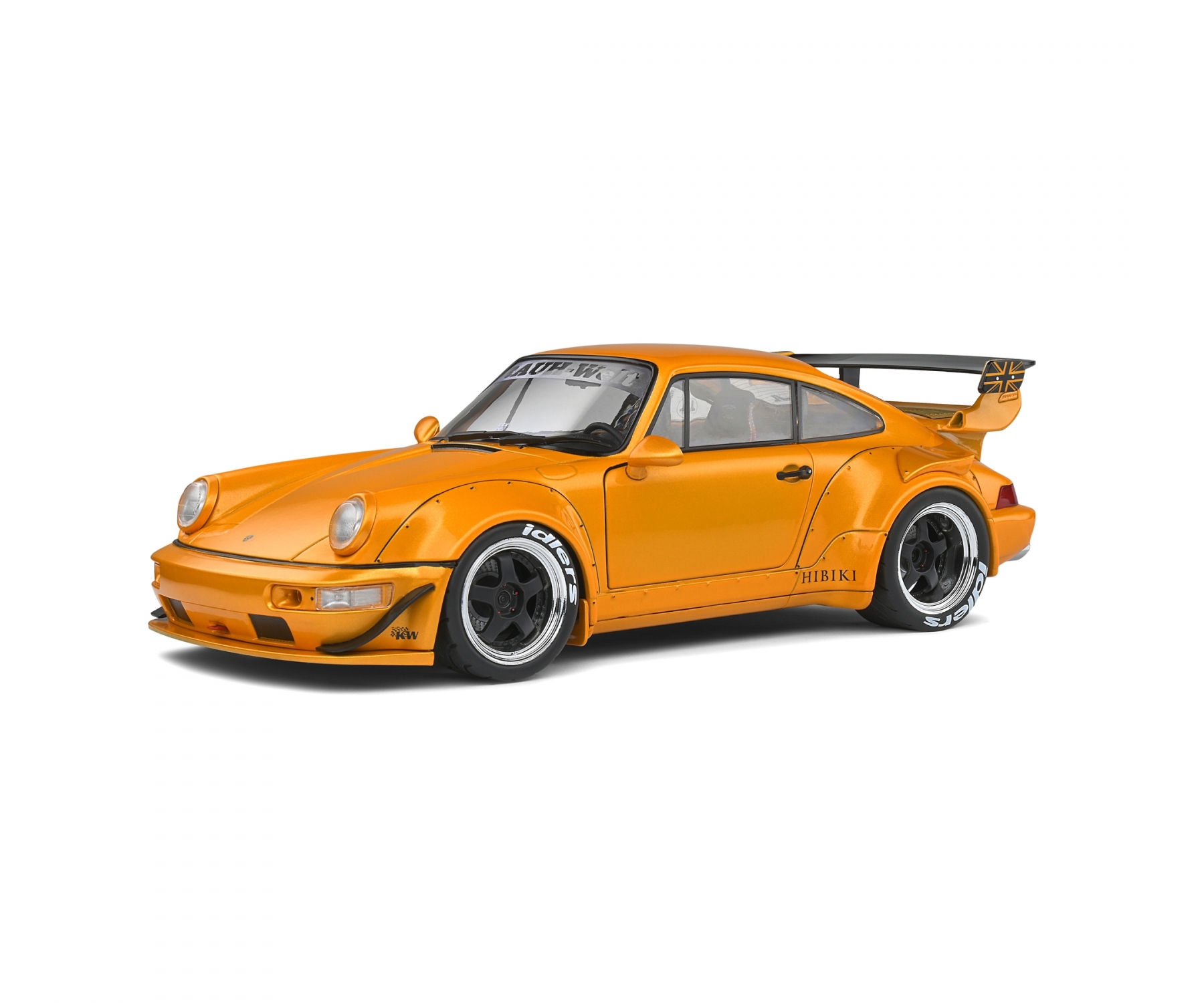 Porsche RWB 964 HIBIKI orange