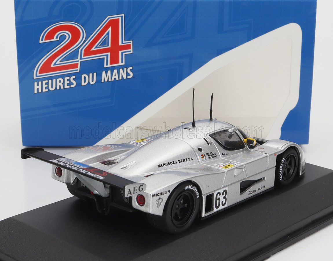 ミニカー Sauber Mercedes C9 1989 LeMans Winner Sauber C9 Mercedes winner Le Mans 1989 - scale 1/18th 1985