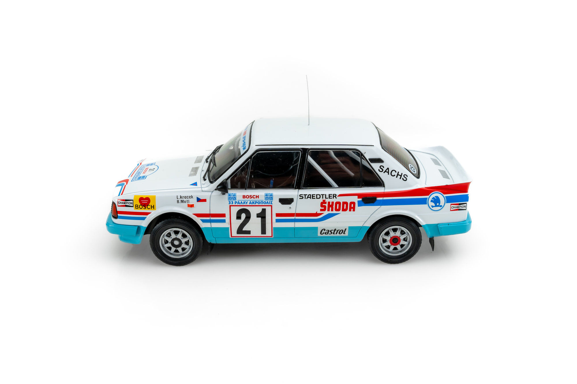 Skoda 130 LR, No.21, WRC, Rally Acropolis 1986 | Modelsnavigator.com