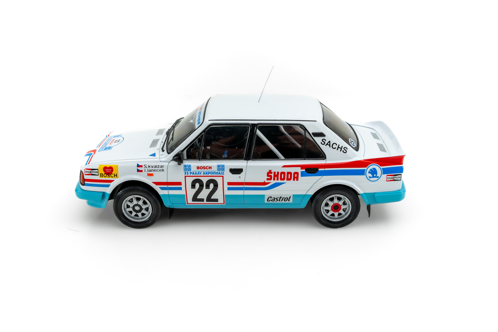 Skoda 130 LR No.22 WRC, Rally Acropolis 1986 | Modelsnavigator.com