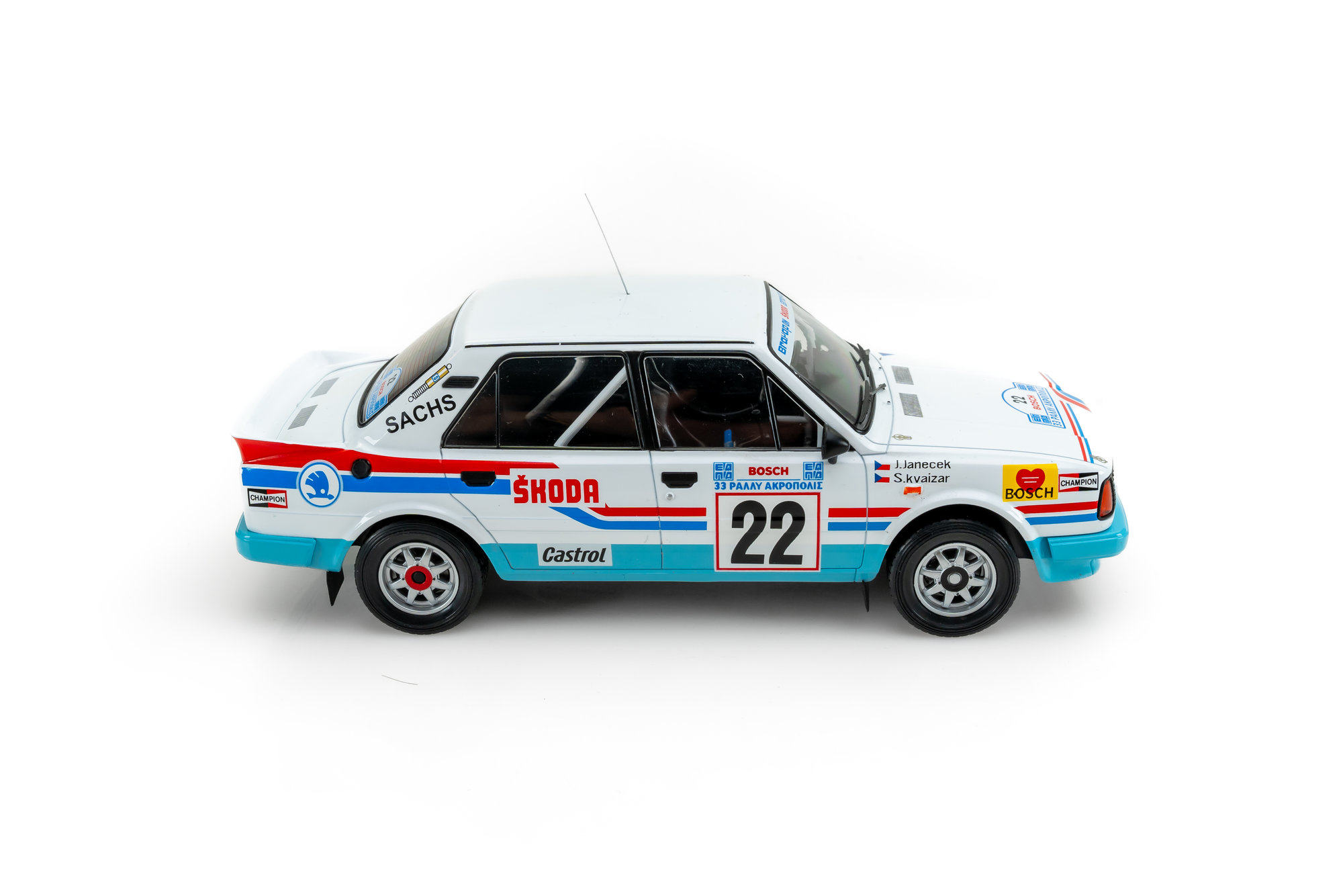 Skoda 130 LR No.22 WRC, Rally Acropolis 1986 | Modelsnavigator.com