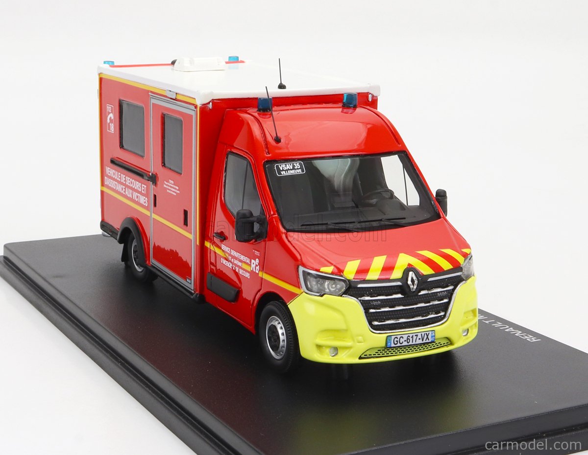 Renault Master 2019 WAS SDIS 47 – ALERTE – 1/43 – NEUF