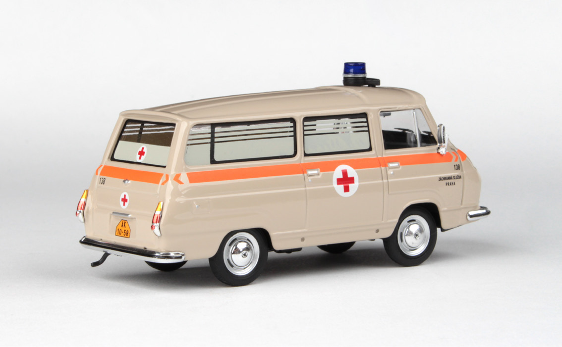 KOVOVÉ a RESIN MODELY | Škoda 1203 (1974) Šedomodrá Skalní ABREX 1:43